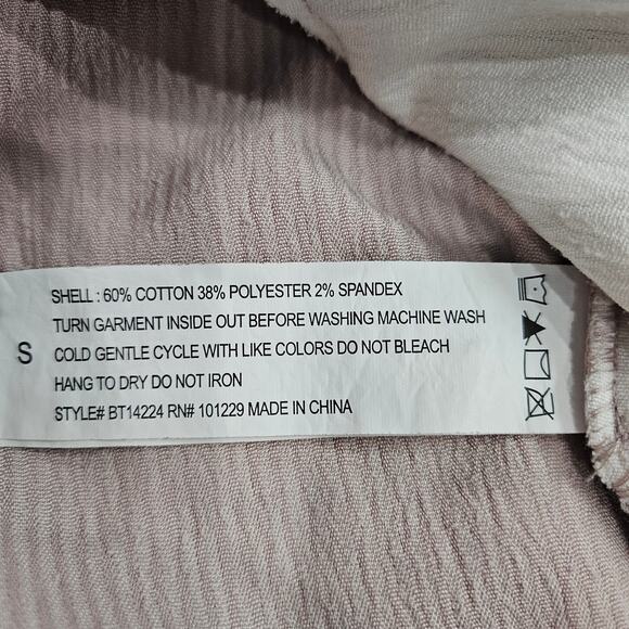 Reserve Fairfax Corduroy Crop Jacket Size Small Color Block Cram/Beige - Picture 7 of 8